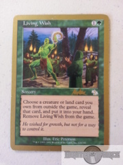 Living Wish - Gold Bordered